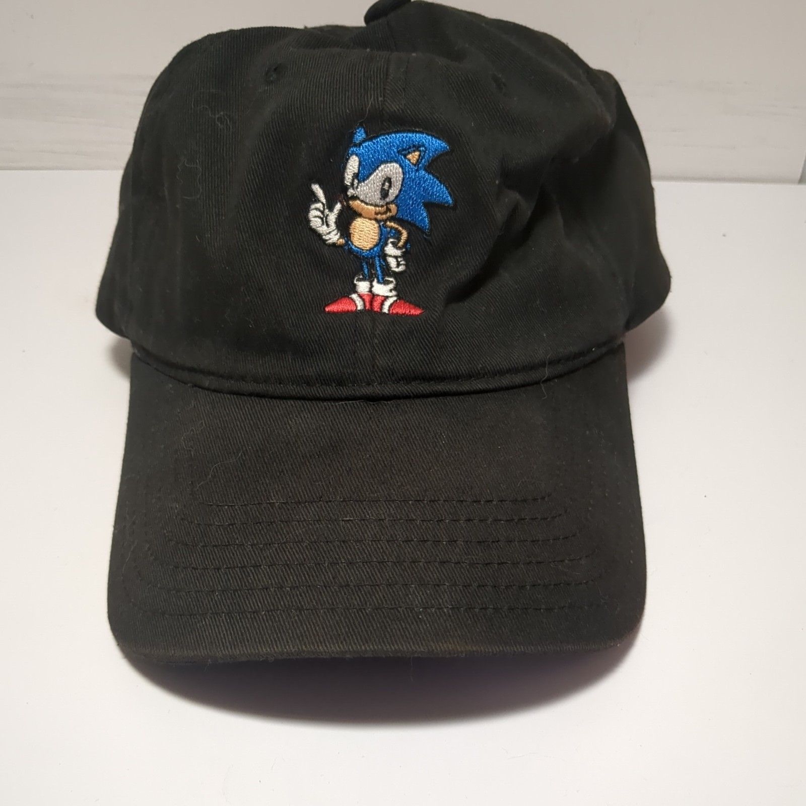 Authentic Classic Sonic The Hedgehog Baseball Hat Adjustable Cap